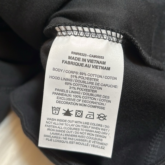 NWT Nike Swoosh Black Plus Size Zip Sweatshirt Hoodie - Picture 13 of 14